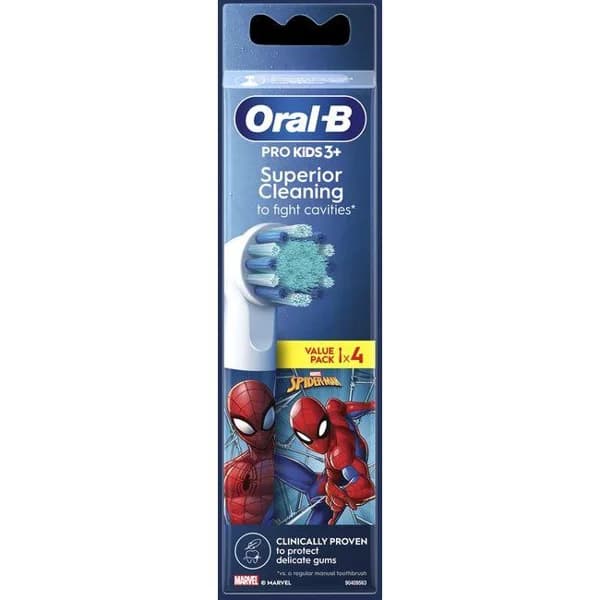 Recambio cepillo eléctrico Kids Spiderman ORAL-B, 1 ud - 1 ud - Imagen del producto en Findit