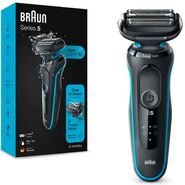 Afeitadora Series 5 51-M1000s BRAUN - 1 ud - Imagen del producto en Findit