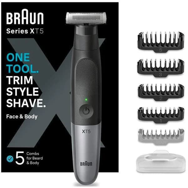 Recortadora XT5100 Face+Body BRAUN - 1 ud - Imagen del producto en Findit