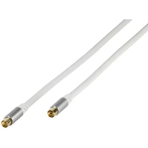 Cable de antena 110 Db con adaptador, 43149 VIVANCO, 2 metros - 1 ud - Imagen del producto en Findit