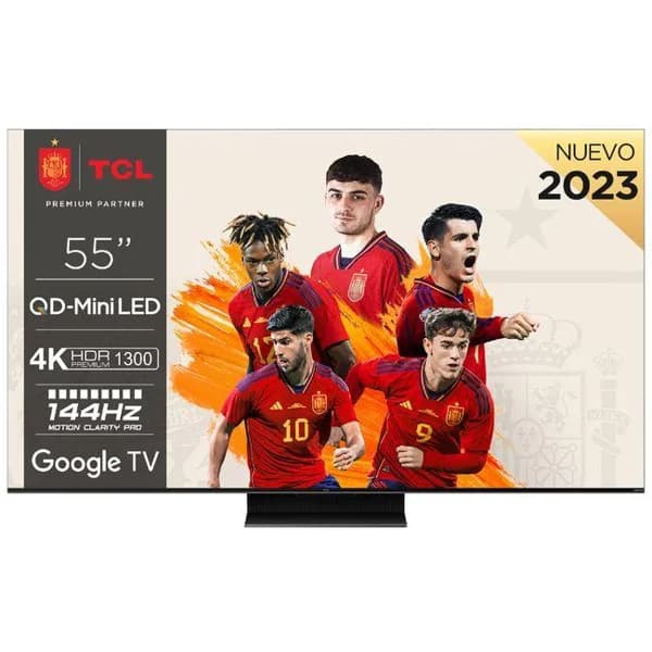 Televisión Miniled 55" 4K Qled Smart 55C805 TCL - 1 ud - Imagen del producto en Findit