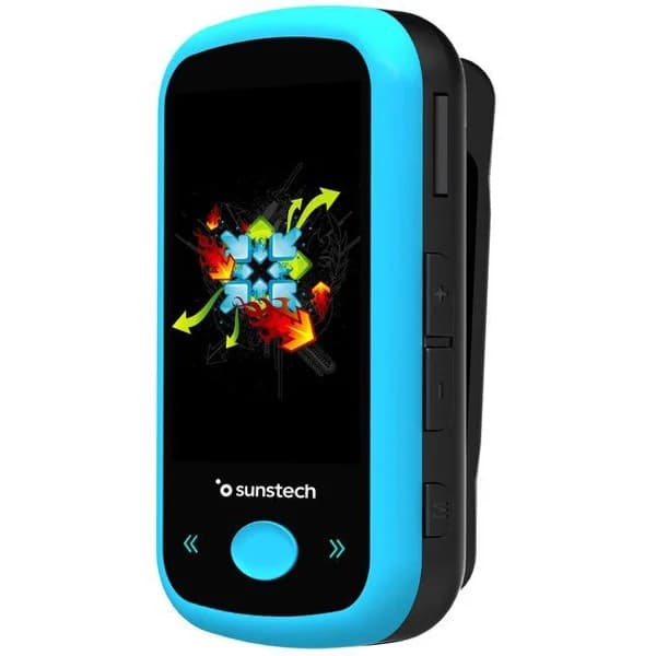 Reproductor de MP4  azul de 4 Gb Ibiza BT BL SUNSTECH - 1 ud - Imagen del producto en Findit