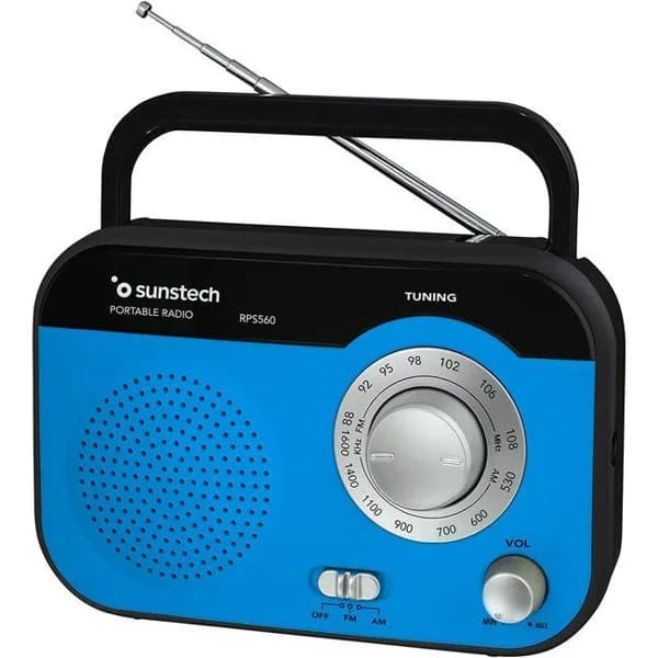 Radio de sobremesa azul RPS560BL SUSTENCH - 1 ud - Imagen del producto en Findit