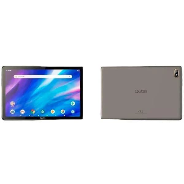 Tablet de 10,1" gris, 6+128 GB, 4G, T106 QUBO - 1 ud - Imagen del producto en Findit
