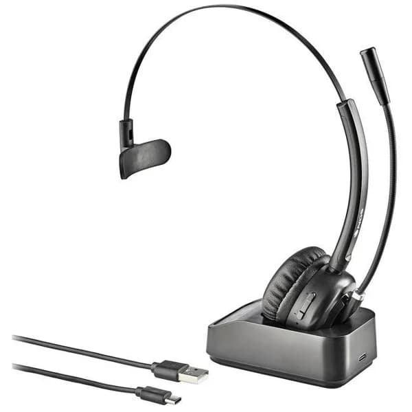 Auriculares PC diadema bluetooth con micrófono Buzz Blab NGS - 1 ud - Imagen del producto en Findit