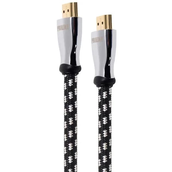 Cable HDMI tipo A a HDMI tipo A 2.0v 4K UH-D1 PROLINX, 1 metro - 1 ud - Imagen del producto en Findit