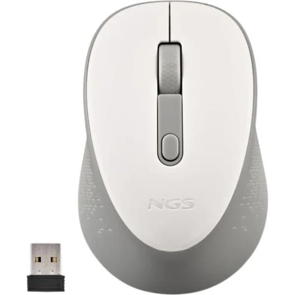 raton inalambrico dew white NGS - 1 ud - Imagen del producto en Findit