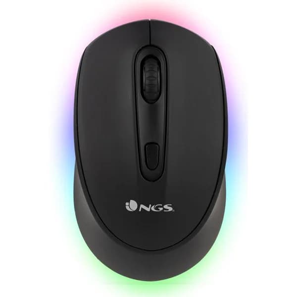 Ratón óptico inalámbrico negro, Smog NGS - 1 ud - Imagen del producto en Findit