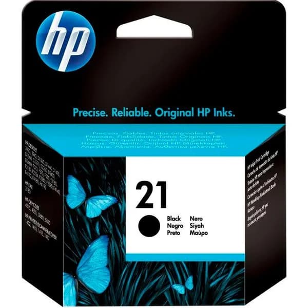 Cartucho de tinta original negra C9351AE, 21 HP, 1 ud - 1 ud - Imagen del producto en Findit