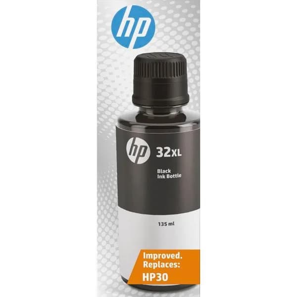 Botella de tinta original negra, 1VV24AE, 32 XL HP, 135 ml. - 1 ud - Imagen del producto en Findit