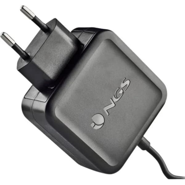 Cargador de portátil negro, 45 W, conexión USB Tipo C, W-45W NGS - 1 ud - Imagen del producto en Findit