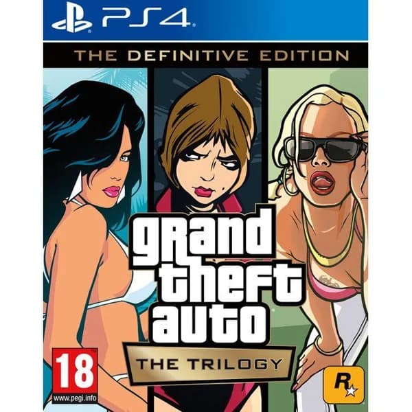 Grand Theft Auto (GTA) The Trilogy Definitive Edition para PS4 - 1 ud - Imagen del producto en Findit