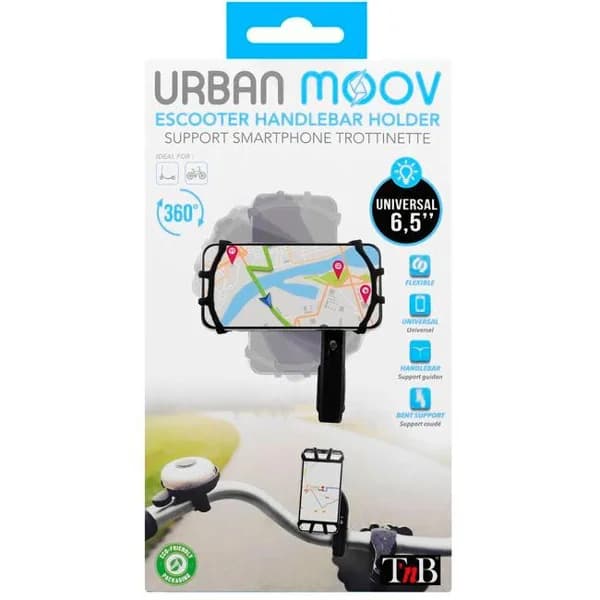 Soporte para Smartphone en bici o patinéte Urban Moov TNB - 1 ud - Imagen del producto en Findit