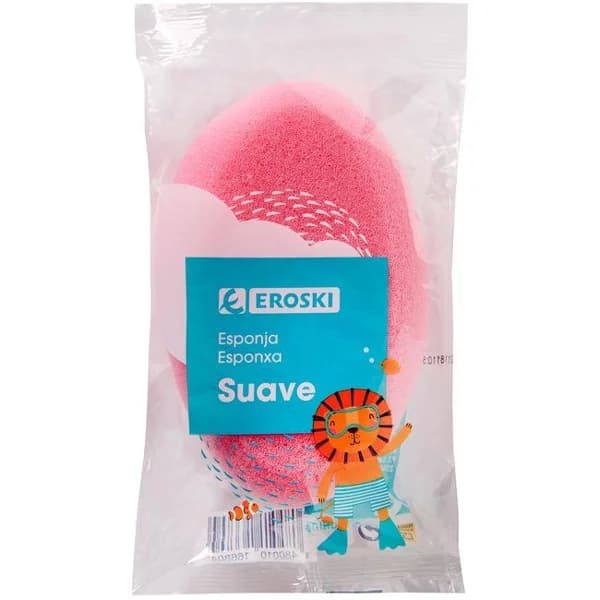 Esponja EROSKI Bebé, pack 1 ud - 1 ud - Imagen del producto en Findit