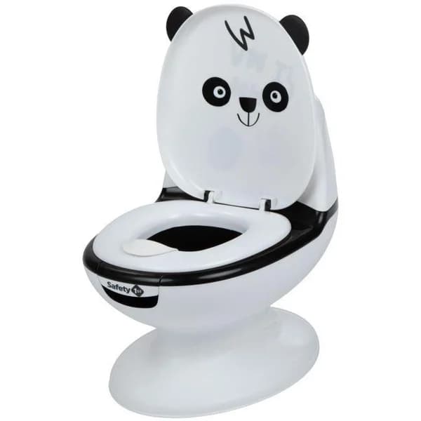 Mini inodoro 18m+. Asiento elevable.Taza extraíble y fácil de limpiar SAFETY - 1 ud - Imagen del producto en Findit