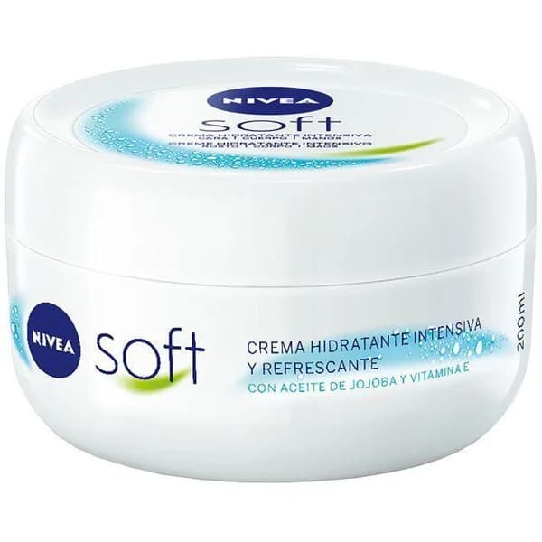 Crema hidratante intensiva NIVEA SOFT, tarro 200 ml - 0.2 l - Imagen del producto en Findit