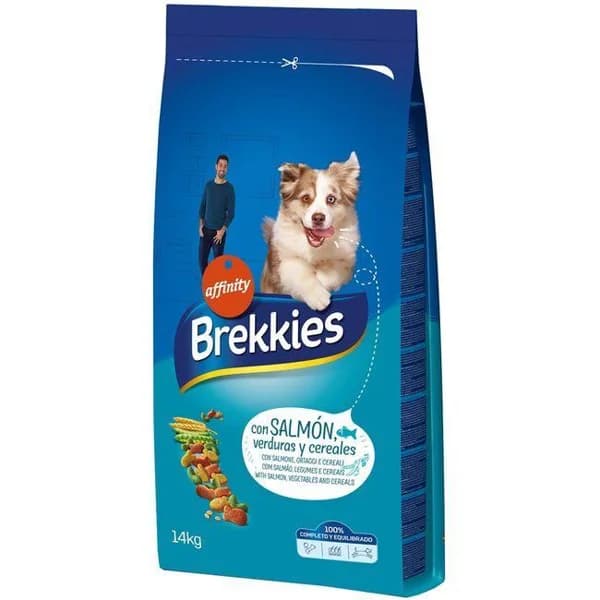 Alimento de salmón para perro BREKKIES, saco 14 kg - 14 kg - Imagen del producto en Findit