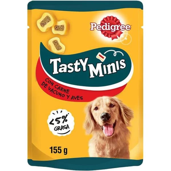 Snack para perro Tasty Bites Chewy PEDIGREE, paquete 155 g - 1 ud - Imagen del producto en Findit