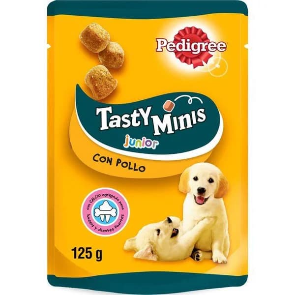 Chewy cubes minis sabor para cachorro PEDIGREE, paquete 125 g - 1 ud - Imagen del producto en Findit