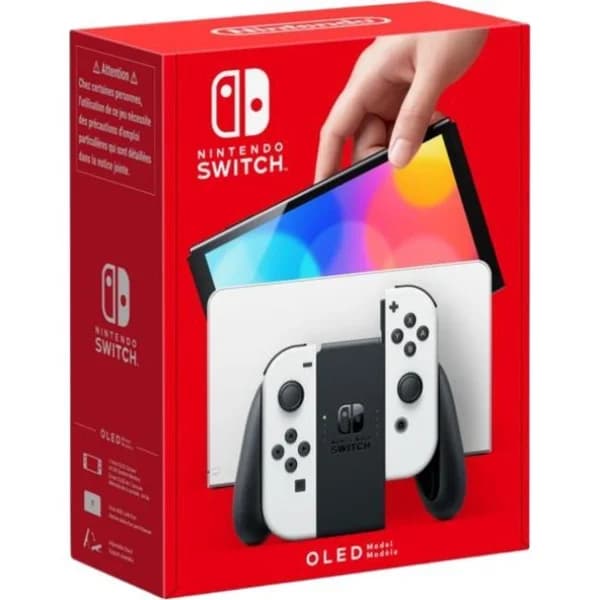 Consola Switch Oled Blanca NINTENDO - 1 ud - Imagen del producto en Findit