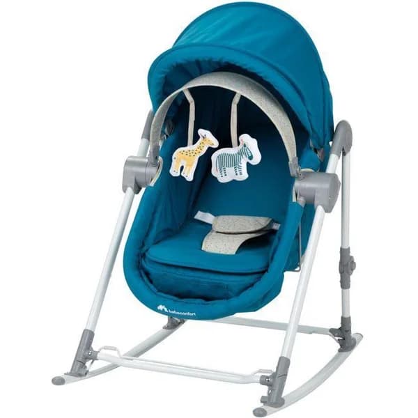 Hamaca convertible en cuna Calys azul, Edad Rec: 0-9 meses BEBE CONFORT - 1 ud - Imagen del producto en Findit
