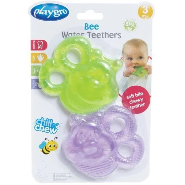 Mordedor mariposa, suave y refrescante, alivia el dolor de las encías PLAYGRO - 1 ud - Imagen del producto en Findit