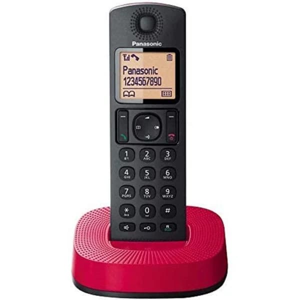 Teléfono inalámbrico rojo, KX-TGC310SPR PANASONIC - 1 ud - Imagen del producto en Findit