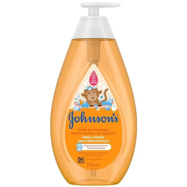 Jabón baño-ducha espuma JOHNSON`S, dosificador 750 ml - 0.75 l - Imagen del producto en Findit