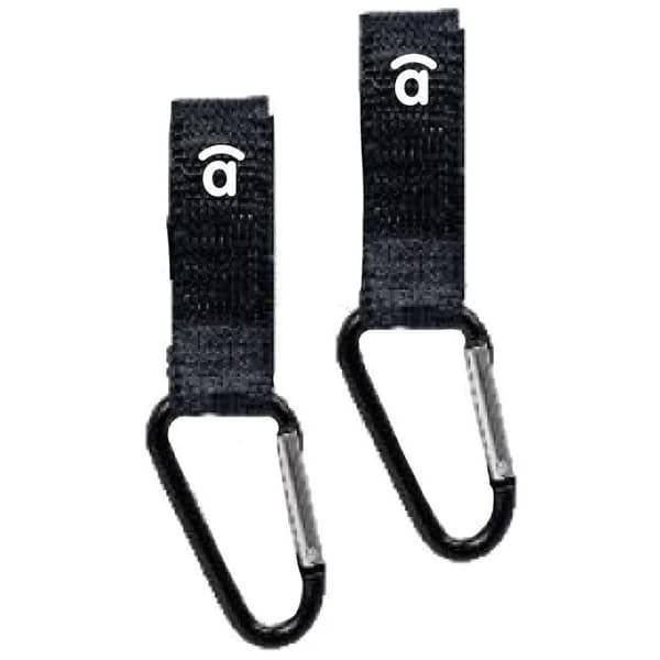 Mosquetón universal con velcro adaptable a silla paseo, cuna etc ASALVO, 2 uds - 2 ud - Imagen del producto en Findit