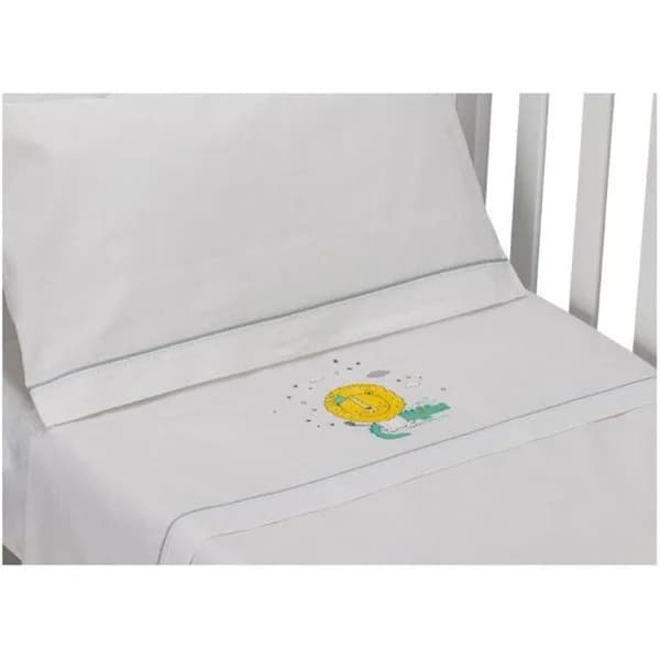 Sábanas de cuna León, 60x120 cm, 3 piezas, 100% algodón INTERBABY, 1 ud - 1 ud - Imagen del producto en Findit