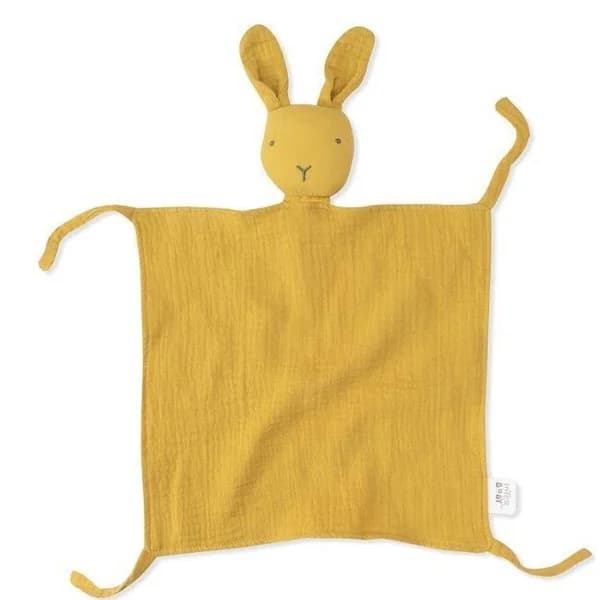 Dou dou oso amarillo muselina bambú antibacterias, edad: de 4 a 36 meses INTERBABY - 1 ud - Imagen del producto en Findit