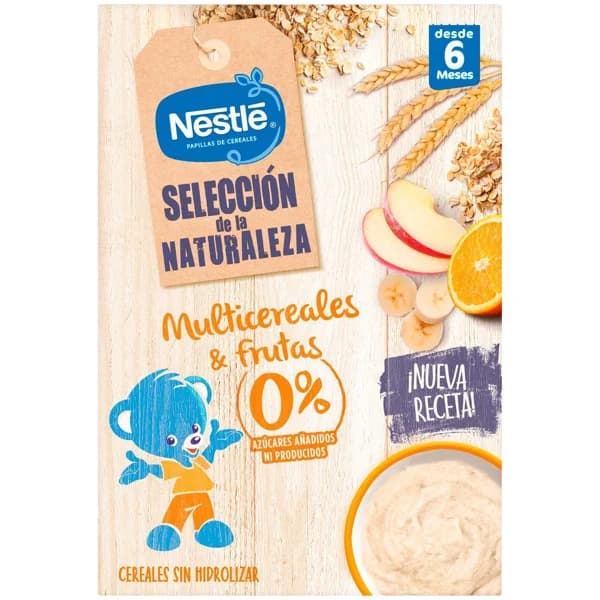 Papilla de multicereales y plátano NESTLÉ SELECCIÓN, caja 270 g - 0.27 kg - Imagen del producto en Findit