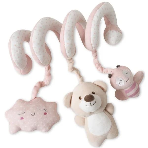 Espiral de actividades osito rosa para silla de paseo INTERBABY - 1 ud - Imagen del producto en Findit