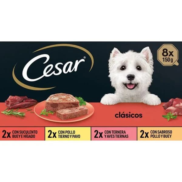 Clásicos CESAR, pack 8x150 g - 1 ud - Imagen del producto en Findit