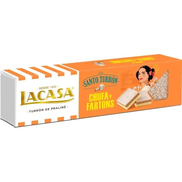 Turron Praline Chufa y Fartons - 0.15 kg - Imagen del producto en Findit