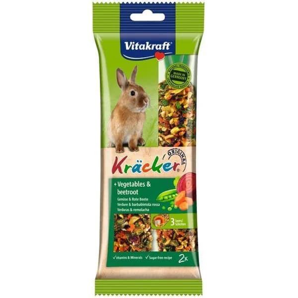 Barritas de verduras para conejos enanos VITAKRAFT, pack 1 ud - 1 ud - Imagen del producto en Findit