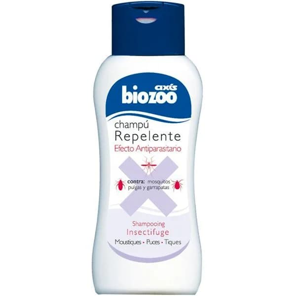 Champú antiparasitos BIOZOO, botella 250 ml - 1 ud - Imagen del producto en Findit