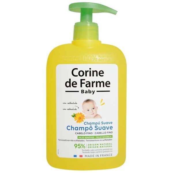 Champú suave pieles sensibles CORINE DE FARME, bote 500 ml - 1 ud - Imagen del producto en Findit