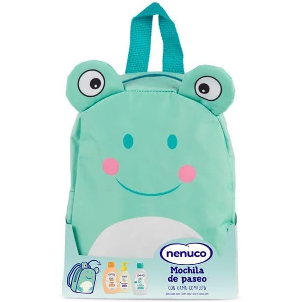 Mochila de paseo en forma rana NENUCO, pack 1 ud - 1 ud - Imagen del producto en Findit