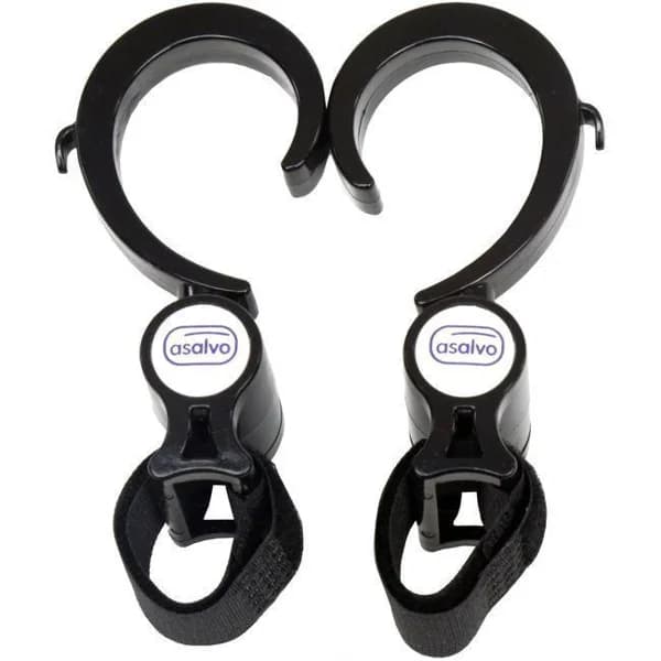 Gancho universal giratorio para carrito de bebe ASALVO - 1 ud - Imagen del producto en Findit