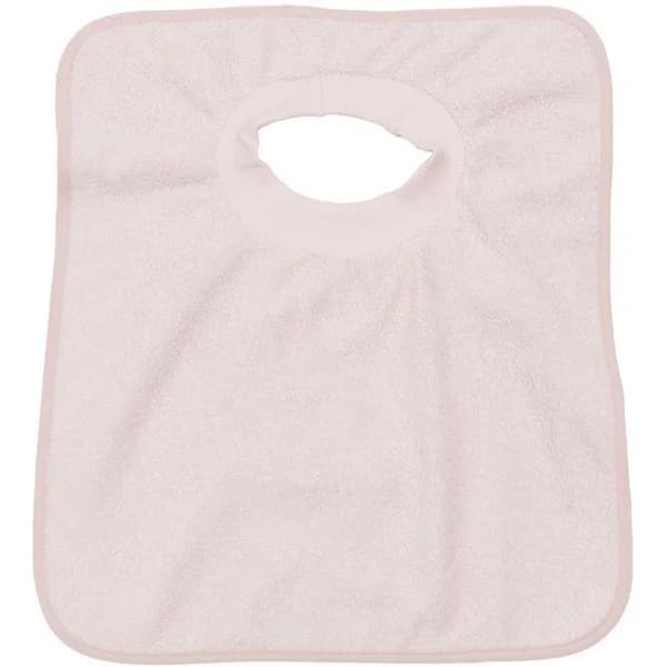 Babero rosa con goma en cuello impermeable de microfibra TITIN, 33x36cm - 11.88 m - Imagen del producto en Findit