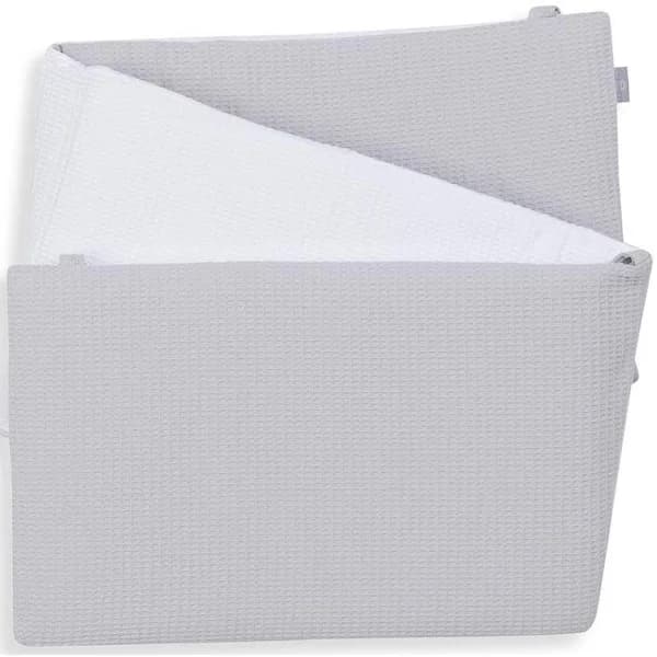 Protector chichonera de cuna nido de abeja Gris, 100% algodón INTERBABY, 45x185 cm - 83.25 m - Imagen del producto en Findit