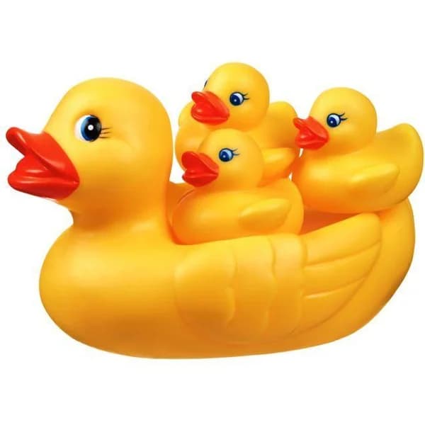 "Patitos de goma. Sellado para evitar la formación de moho en su interior PLAYGRO - 1 ud - Imagen del producto en Findit