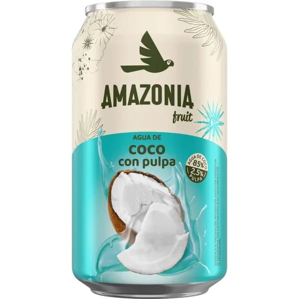 Agua de Coco Con Pulpa - 0.33 l - Imagen del producto en Findit