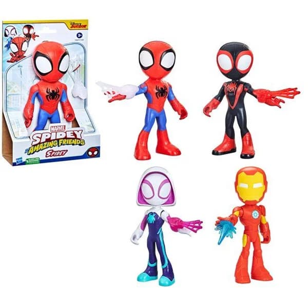Figura Spydey surtida mega mighty edad rec:+3 años SPIDEY&HIS AMAZING FRIENDS, 1ud - 1 ud - Imagen del producto en Findit