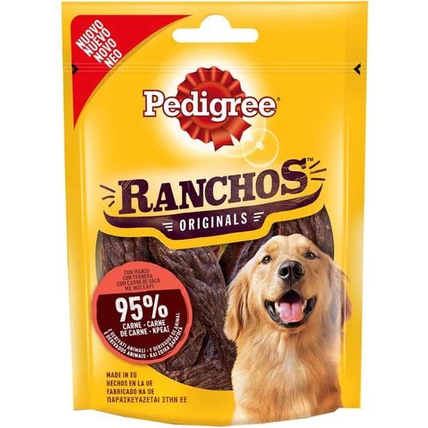 Ranchos de buey perro PEDIGREE, paquete 70 g - 0.07 kg - Imagen del producto en Findit