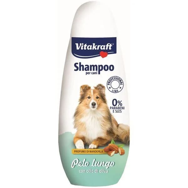 Champú aceite oliva perros pelo largo VITAKRAFT, bote 250 ml - 1 ud - Imagen del producto en Findit