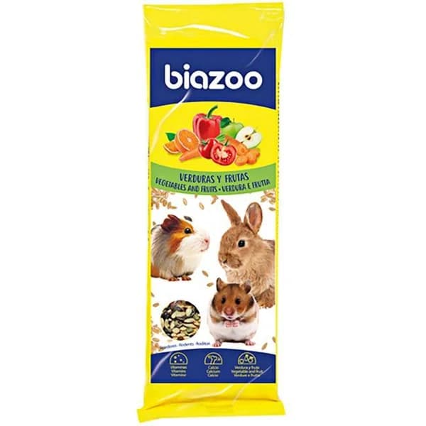 Barrita de fruta para roedor BIOZOO, paquete 112 g - 0.11 kg - Imagen del producto en Findit