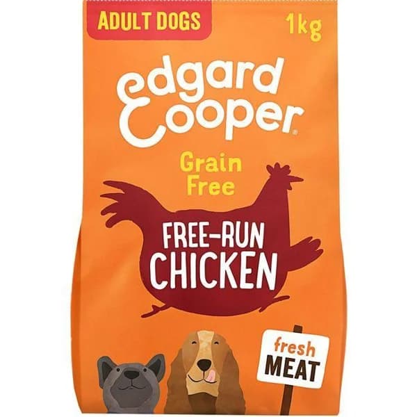 Alimento seco de pollo para perro EDGARD&COOPER, paquete 1 kg - 1 kg - Imagen del producto en Findit
