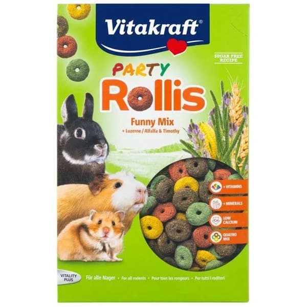 Menú rollis party roedores VITAKRAFT, caja 500 g - 0.5 kg - Imagen del producto en Findit